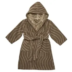 Leander Bademantel Woodland mocca, 116