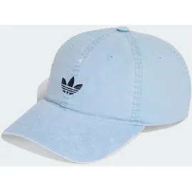 adidas BASEBALL KAPPE IN WASHED-OPTIK blau L/XL