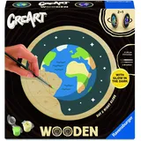 Ravensburger CreArt, Malen nach Zahlen Wooden - Tag und Nacht