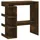 vidaXL Bartisch mit Regal 100 x 50 x 101,5 cm Räuchereiche