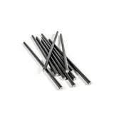 paperi® Premium Papier-Trinkhalme Schwarz Ø6 mm x 200 mm - 1.000 Stk.
