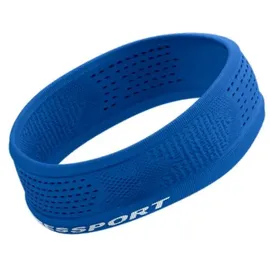 compressport Unisex Thin Headband On/Off blau