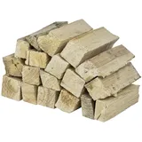 Brennholz Kaminholz Kiefer Holz 10 kg Für Ofen und Kamin Kaminofen Feuerschale Grill Feuerholz Holzscheite Wood 25 cm kammergetrocknet flameup
