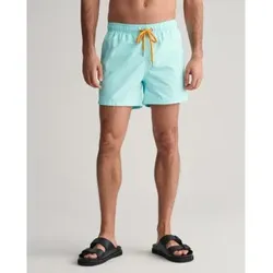 Gant für Herren. 920006000 Türkisfarbene Schwimmshorts (M), Strandbekleidung, Polyamid, Nachhaltig