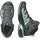 Salomon X Ultra 360 Mid GTX Damen Turbulence/Carbon/Tourmaline 36 2/3