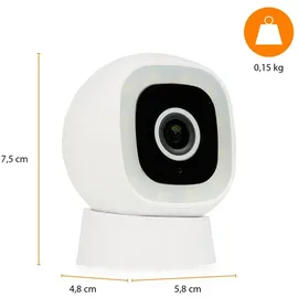 smartwares IP-Überwachungskamera CIP-39311, 2K, QHD, Außenbereich