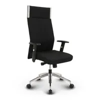 Versee Chefsessel Stoff Schwarz
