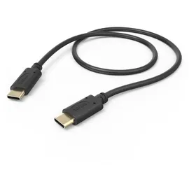 Hama USB-C auf USB-C 0,5 m Schwarz