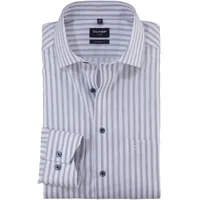 Olymp modern fit", Businesshemd mit Kentkragen, Sand, 43