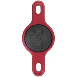 Muc-Off Secure Tag Holder V2 Halter für Apple AirTag, rot, Einheitsgröße