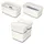 Leitz MyBox Aufbewahrungsbox 31,8 x 19,1 x 12,8 cm 1-tlg. weiß/grau