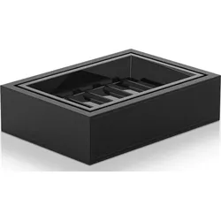 Brownie Seifenschale schwarz