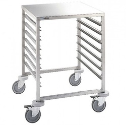 Edenox CGB-21 Gastronorm niedriger Wagen mit Führungen