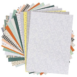 folia Papierblock "Minimalistisch", 24 x 34 cm, 20 Blatt