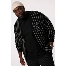 STHUGE Strickjacke Schwarz XXL