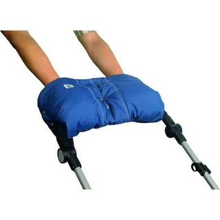 Babywelt Handmuff blau/weiß