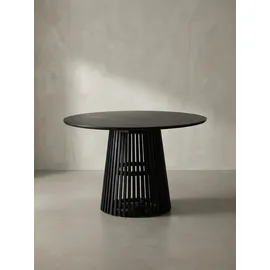 KADIMA DESIGN Esszimmertisch Ø 120 cm schwarz