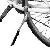 BV Fahrrad-Seitenständer, Fahrradständer Aluminiumlegierung, Fahrradständer hinten, Universeller Ständer, Rutschfester Gummiständer, Höhenverstellbar Fahrradständer für Fahrrad 24-28 Zoll