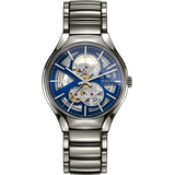 Rado True Automatic 40mm Open Heart" R27510202 Sonderangebot" - blau skelettiert,grau - 40mm