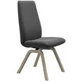 Stressless Stuhl Laurel, Grau, Leder, Holz, Echtleder, Rindleder, Buche, Schichtholz, eckig, 50x105x63 cm, Typenauswahl, Stoffauswahl, Lederauswahl, Esszimmer, Stühle, Esszimmerstühle, Lederstühle