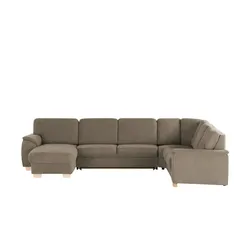 smart Wohnlandschaft  Valencia ¦ braun ¦ Maße (cm): B: 341 H: 90 T: 254.0