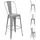 MCW Barhocker A73 4er Set Grau