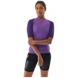 compressport Damen Trail Racing Postural SS Top lila