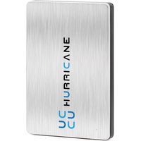HURRICANE MD25U3 160GB Externe Festplatte 2,5" USB 3.0 tragbare Speicherplatte für Fotos TV PC Laptop Computer kompatibel mit Windows Mac Linux - Silber