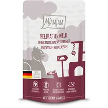 MjAMjAM Quetschie herzhaftes Wild und Kaninchen 48 x 125 g