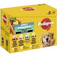 PEDIGREE Vitality+ Nassfutter für Hunde 12 x 85 g