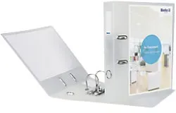 Biella Creative Ringbuch Breit DIN A4 70 mm Transparent 2 Ringe 11941703U Pappkarton, PP (Polypropylen)