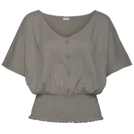 LASCANA V-Shirt grün 44/46
