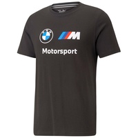 Puma BMW Motorsport ESS Logo Tee - Herren T-Shirt Baumwolle Schwarz