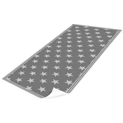 mySPOTTI Vinyl Teppich »Mini«, BxL:180 cm x 68 cm, grau