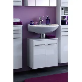 Held MÖBEL Parma Unterbeckenschrank, Hochglanz-weiß 842096 - weiss
