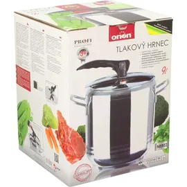 Orion Schnellkochtopf Stahltopf induktionsgeeignet PROFI 9 l
