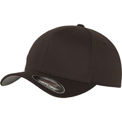 Flexfit® Wooly Combed Bacecap mit Flexband für eine optimale Passform, brown, Youth
