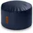 Green Bean Sitzhocker aus Kunstleder - Pouf mit EPS Perlen Füllung - 43x30 cm - perfekte Ergänzung zum Sitzsack - Sitzwürfel Hocker Dunkelblau