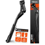 HENMI Fahrradständer 24-29 Zoll,Fahrradständer 18mm lochabstand,Höheverstellbar Fahrradständer 2 Löchern für Fahrräder mit 18mm Lochabstand,Der Fahrrad ständer Loch ist für M5/M6 Schrauben geeignet
