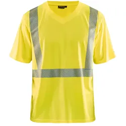 Warnschutz T-Shirt "3386" UV-Schutz - L - gelb