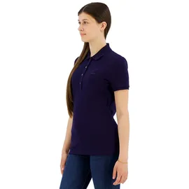 Lacoste Stretch Cotton Piqué Kurzarm-poloshirt - Marine 38