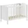 58 aufm Kessel 58aufmkessel Babybett, Weiß Holz, 60x120 cm, Babymöbel, Babybetten, Gitterbett