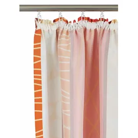 OTTO home Vorhang OTTO HOME "Gosen" Gr. 4, orange (terra), B:140cm H:245cm, Microfaser, Polyester, Gardinen, Gardine, Fertiggardine, 2er Pack