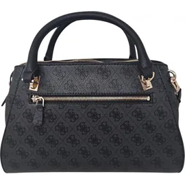 GUESS Noelle Girlfriend Satchel Coal Logo - Einheitsgröße