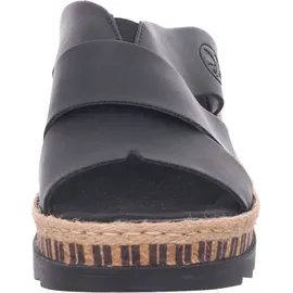 Rieker Pantolette schwarz 42