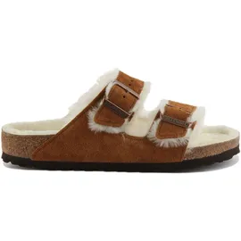 Birkenstock Arizona Lammfell Veloursleder mink 36