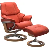 Stressless Stressless® Relaxsessel »Reno«, mit Signature Base, Größe S, M & L, Gestell Eiche