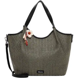 TAMARIS Shopper Synthetik Gelb/Black