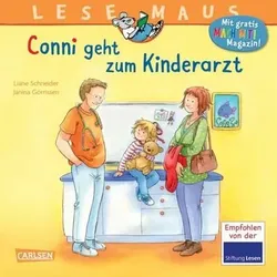 CARLSEN 9783551080325 LESEMAUS 132: Conni geht zum Kinderarzt