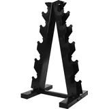 MENCIRO A-Rahmen Hantelständer Nur Ständer, 5-Tier Stahl Gewicht Kurzhantel Rack für Hanteln, Gewicht Halter Rack für Home Gym